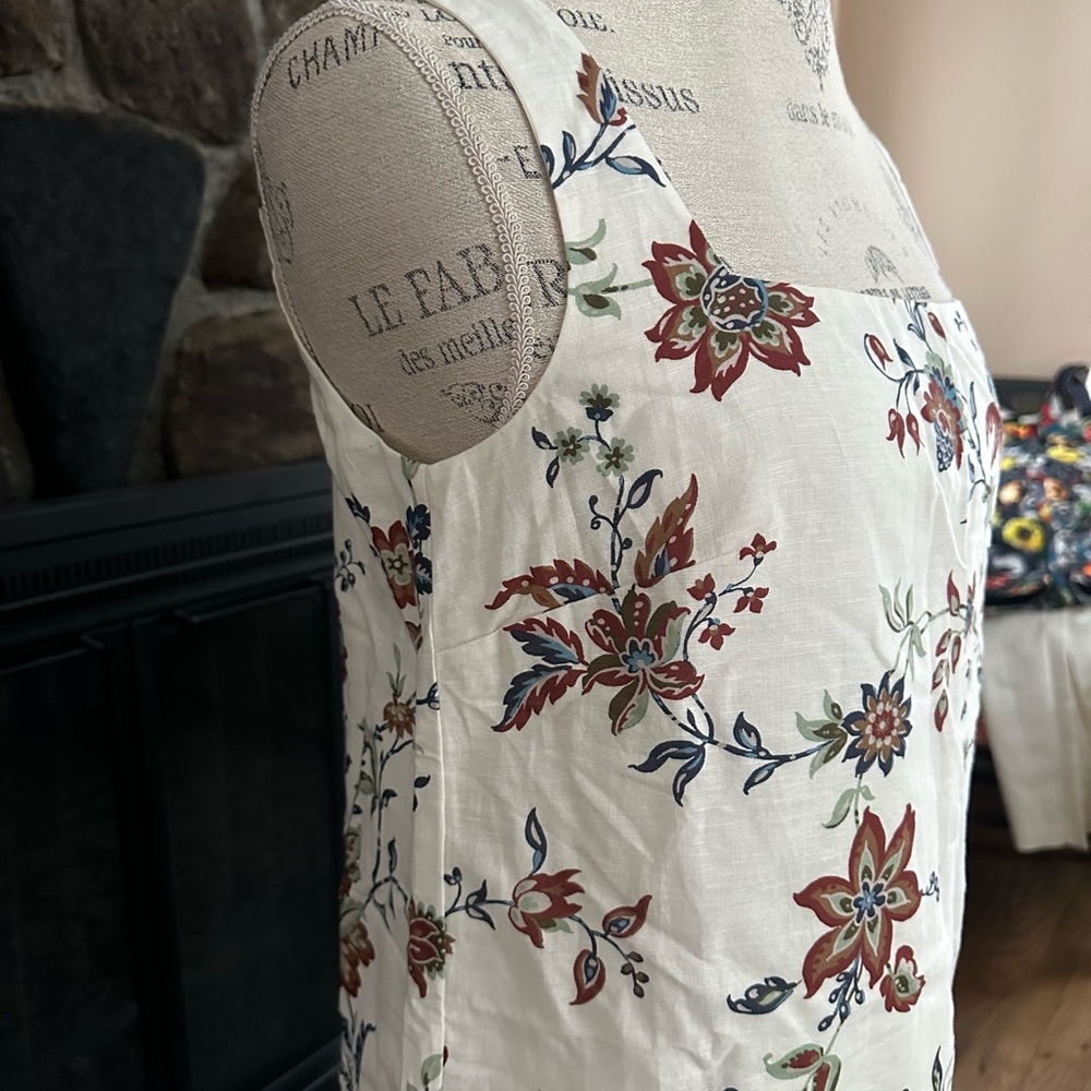 Tuckernuck x Studio McGee Chintz White and Red Dress - Size Small - Picture 8 of 11